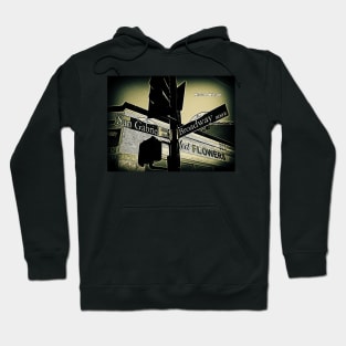 San Gabriel Boulevard & Broadway, San Gabriel, California by Mistah Wilson Hoodie